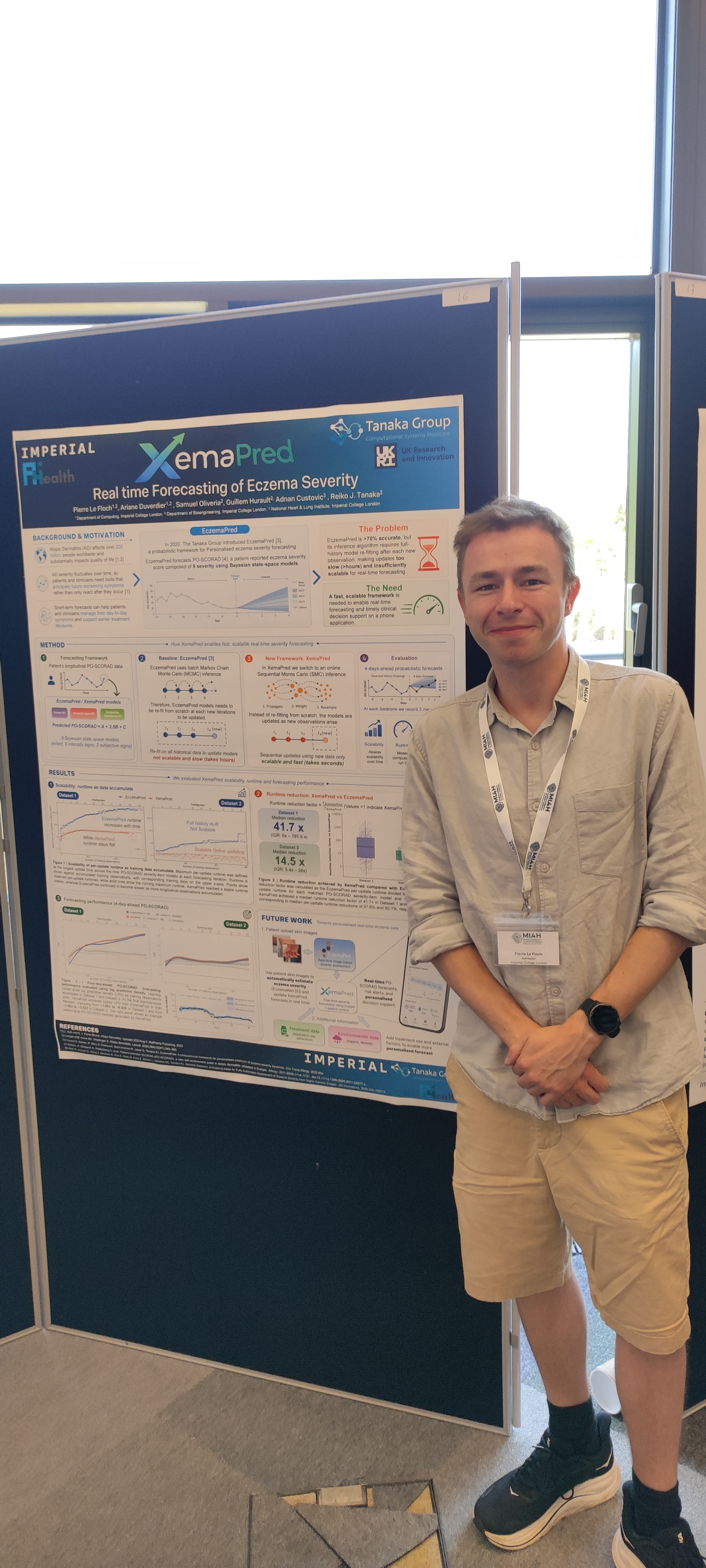 Poster session at MI4H Conference 2026